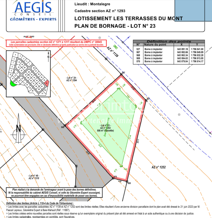 Programme neuf Terrain Lamentin (97129)